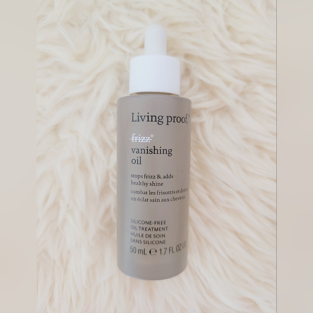 Living Proof No Frizz Silicone-free Vanishing Oil with 2 free Samples